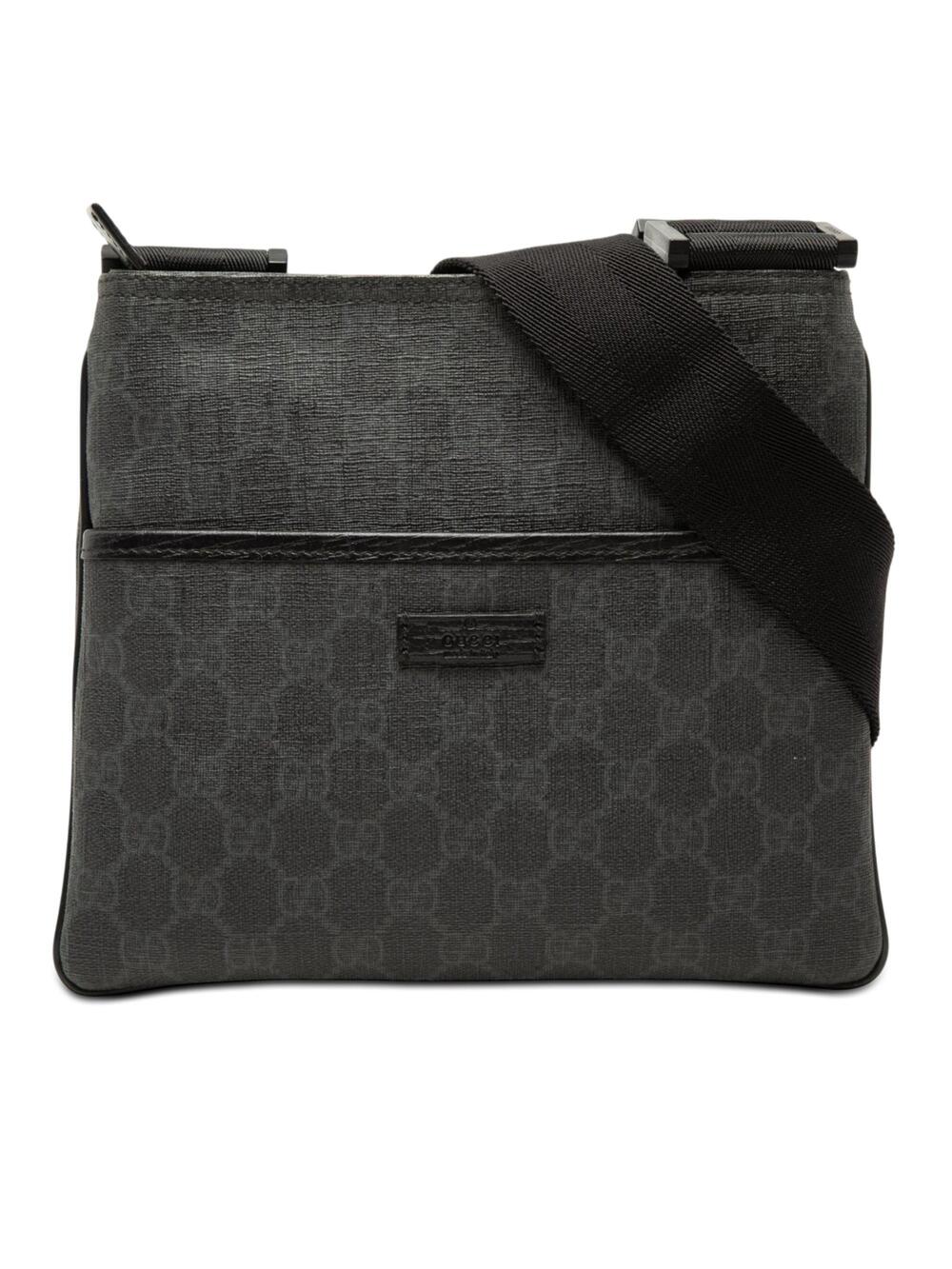 Gucci Flat Messenger Bag Gg Coated #367592G74B